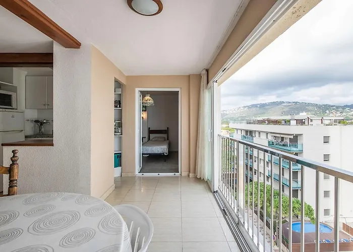 Apartman Con Vistas Laterales Al Mar En Platja *